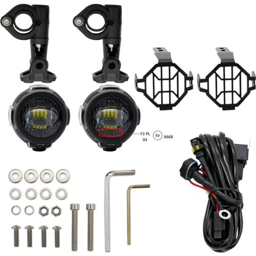 For BMW Motorcycle LED Auxiliary Fog Light Driving Lamp Motocycle Fog Lights For BMW R1200GS/ADV K1600 R1200GS R1100GS