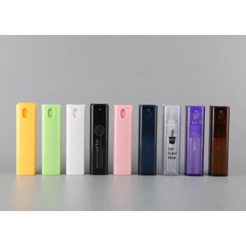 1pc 10ml Bottom-filled Mini Perfume Spray Bottles Glass Shell Atomizer Portable Travel Perfume Storage Container Bottle Points