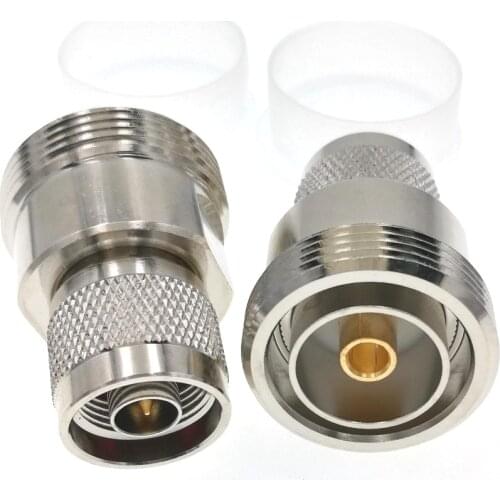 L29 7/16 DIN Female Jack To N Male Plug RF Coaxial Adapter Connector