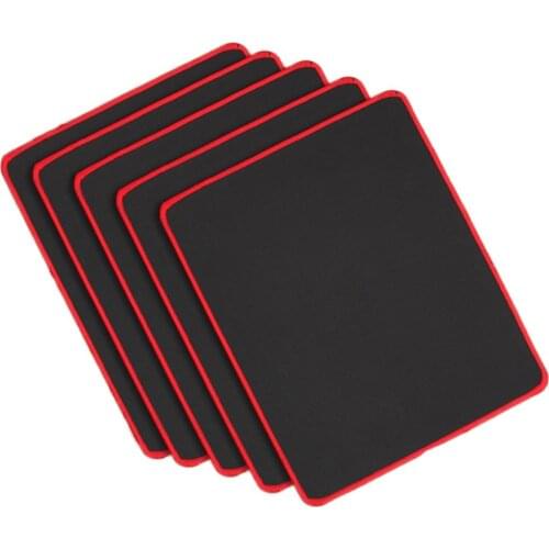 2020 Hot Non Slip Wear Resistant Computer Notebook Soft Edge Seamed Mouse Pad Office Rubber Fabric Mat
