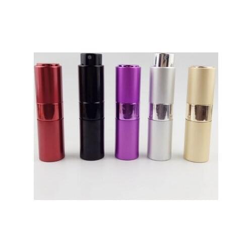 200pcs 15ml Scalable Bottle Portable Travel Refillable Perfume Atomizer Bottle For Spray Scent Pump Case Empty hot