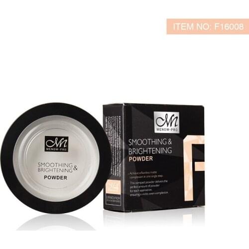 MENOW Face Makeup Professional White Powder Face Highlighter Shimmer Brighten Palette Concealer Oil-control Cosmetic