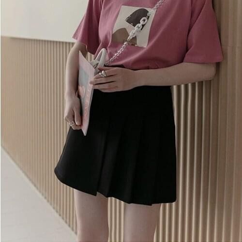 Skirts Women Mini White Solid Asymmetrical A-Line Stylish High Waist Cute Preppy Style Streetwear Harajuku Kawaii Trendy Skirt