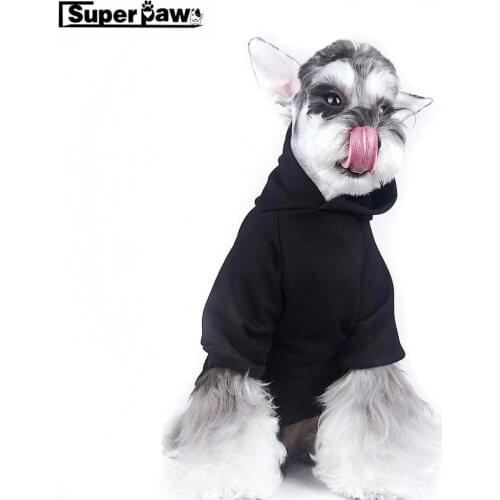 Fashion Sports Style Dog Hoodie Jacket Clothes Pet Winter Warm Apparel For Small Medium Dogs Chihuahua French Bulldog Pug AQC33