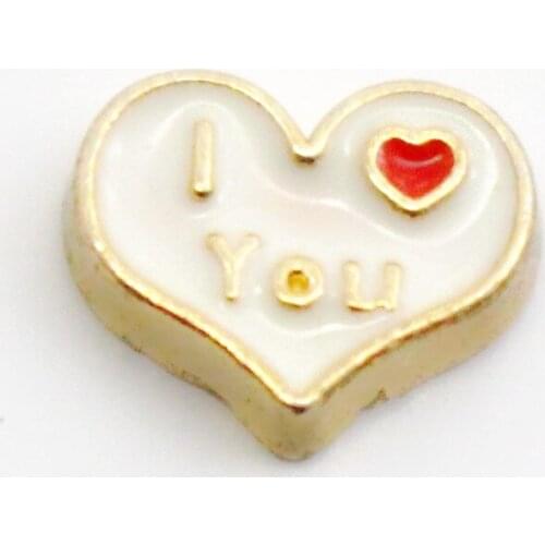 Wholesale 10pcs/Lot in Memory Of Floating Charms Living Glass Memory Lockets Diy Accessory Charms Jewelry