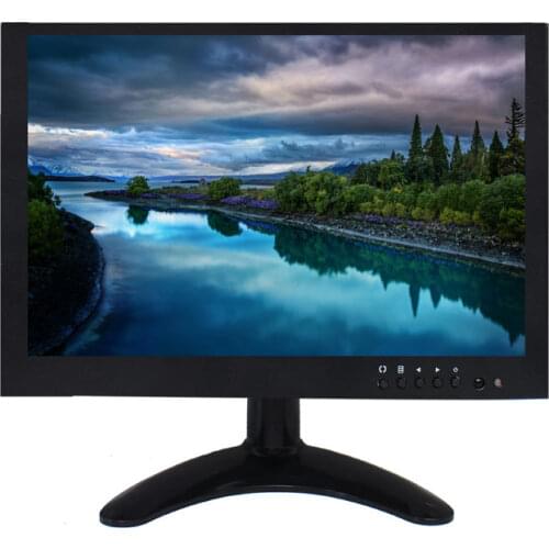 9 inch portable metal monitor display computer HD HDMI/VGA/AV/BNC LED Industrial 1280*800 monitor
