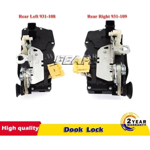 Pair Rear Door Lock Actuator For Cadillac Escalade Chevy Tahoe GMC Yukon driver and passenger side