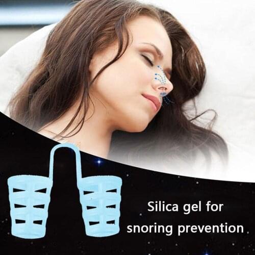 Anti Snoring Nose Clip Breathable Easy Sleep Snore Dilators Congestion Stopper Aid Nasal No Aid Cones Strips Device Z7U6