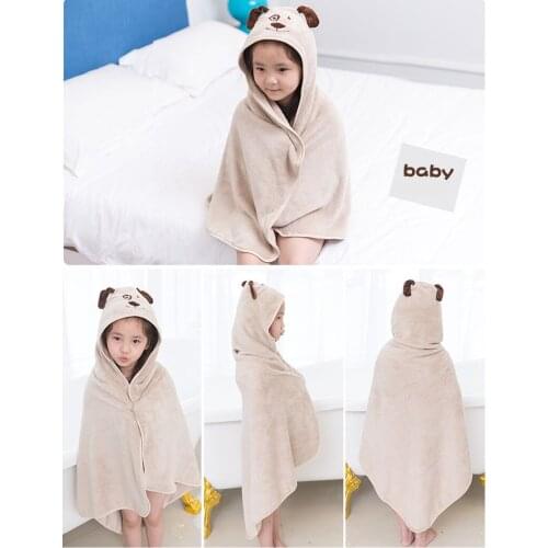 Various Colors Of Soft Cute Cartoon Baby With A Cap Bath Towel To Give The Baby A Good Sleep Comfoetable Bath Towel