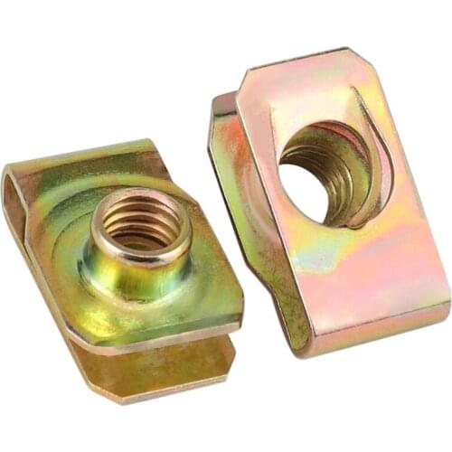 Splint Card Reed M4 M5 M6 M8 Type B Spring Nut With Color Zinc Electrophoresis Plywood Nut
