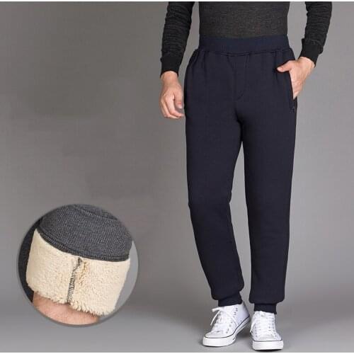 Smiao Men's Fleece Pants