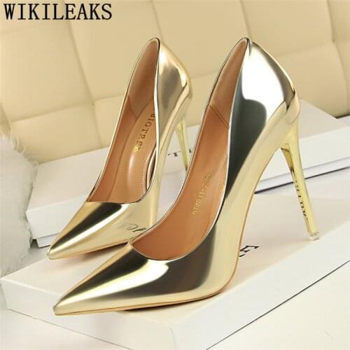 Office Shoes Women Stiletto Heels Luxury 2021 Bigtree Shoes Woman Pumps Extreme High Heels Sexy Designer Shoes Women Black Heels