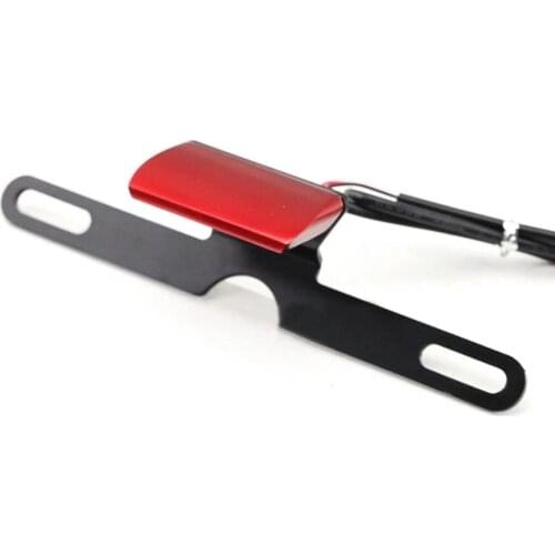 Universal LED Motorcycle License Plate Light CNC Aluminum Accessory for KAWASAKI NINJA 650R ZX7R ZX9R ZX10R Z1000 Z800 Z900