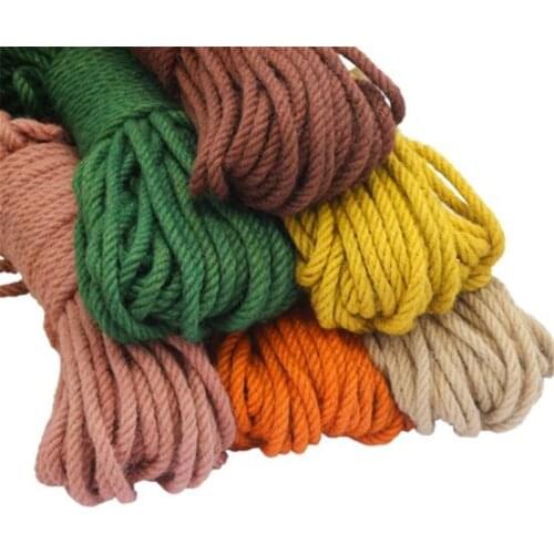 Rope Cat Scratching Post Toys DIY Desk Foot Stool Chair Legs Binding Rope for Cat Sharpen Claw 6mm 10m 20m Sisal Rope