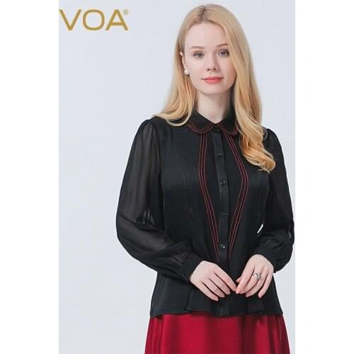 Женские прозрачные рубашки VOA China At AliExpress
