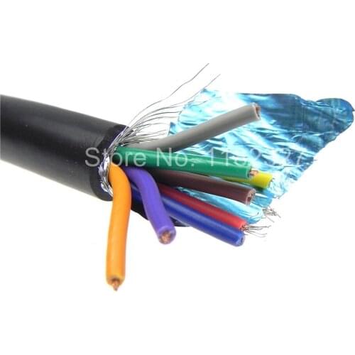 High Quality 1-20 meter length LVDS assembly cables power cable Wire core size 8*0.5mm electronic wire 1000mm long