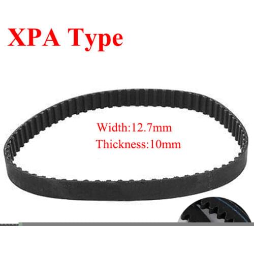 XPA 1207 1215 1219 1232 1250 12.7mm Width 10mm Thickness Rubber Tooth Wegde Raw Edge Gogged Band Timing Transmission Vee V Belt