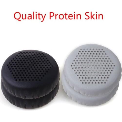 594F 1Pair Leather Ear Cushion Cover Earpads for-Jabra Evolve 20 20se 30 30II 40 65