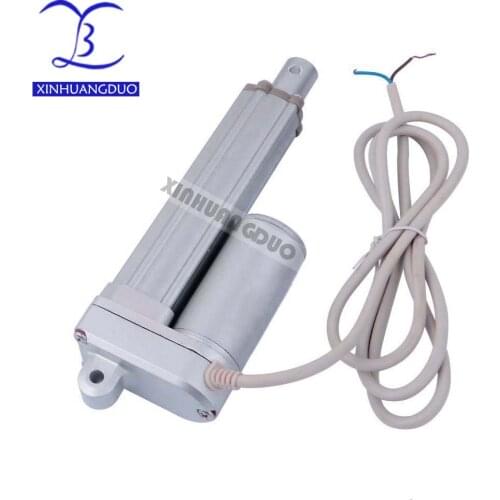 12V 24V 500mm stroke 1200N micro linear actuator electric linear actuator TV lift high speed linear actuator