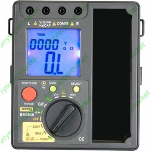 Top quality 2 in 1 BM3548 Digital Insulation Resistance Test meter digital multimeter megger test meter