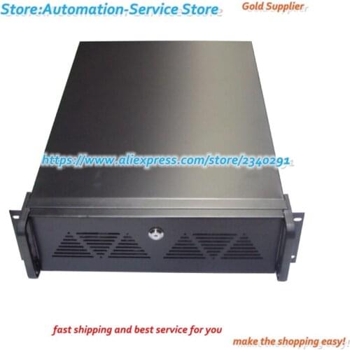 3U Industrial Control Server Case Hard Disk Plug-In Box Server /7 Large Board Panel With Lock