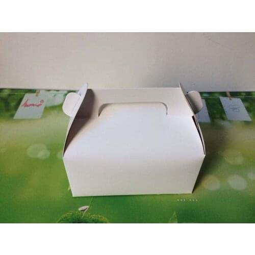 500pcs 16.2x9x8cm White Mousse Hand Cake Box Paper Box Gift Packaging Boxes Christmas Gift Bags And Boxes For Wedding Jewelry
