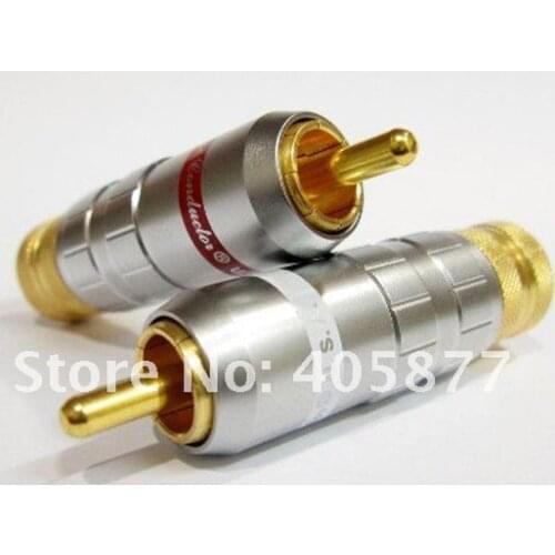 Hi-End Permance CMC-8016-WU HIFI Audio RCA plugs