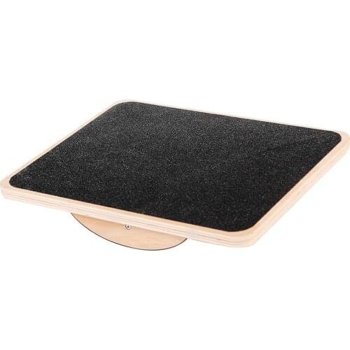 Wooden Fitness Balance Board Plate Yoga Balancer Anti-skid Training Balance Gym Board Exercise Fitness Equipments Accessories