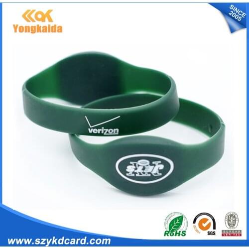 Wholesales 125Khz RFID Contactless Bracelet Silicone Wristband EM4200 Waterproof Proximity Watch Type for Access Control