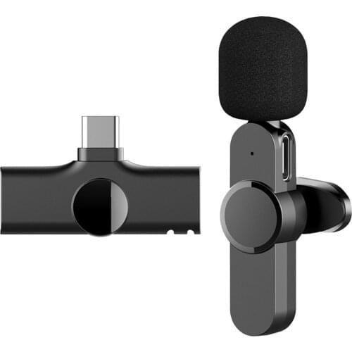 2.4G USB Type C Wireless System Microphone Recording Youtube Live Stream Mic