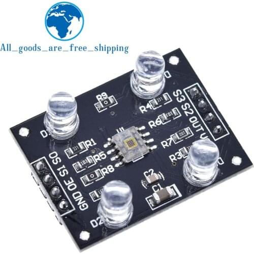TZT Color recognition sensor TCS230 TCS3200 Color sensor Color recognition module for arduino DIY Module DC 3-5V Input