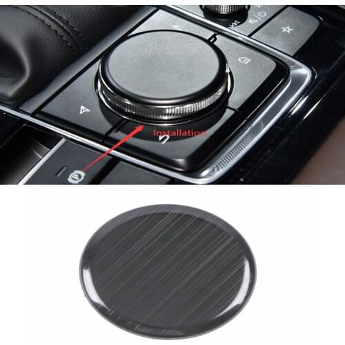 For Mazda CX-30 CX30 2020 2021 Stainless Steel Black Gear Shift Panel Button Switch Cover Trim Car Decoration Frame Styling