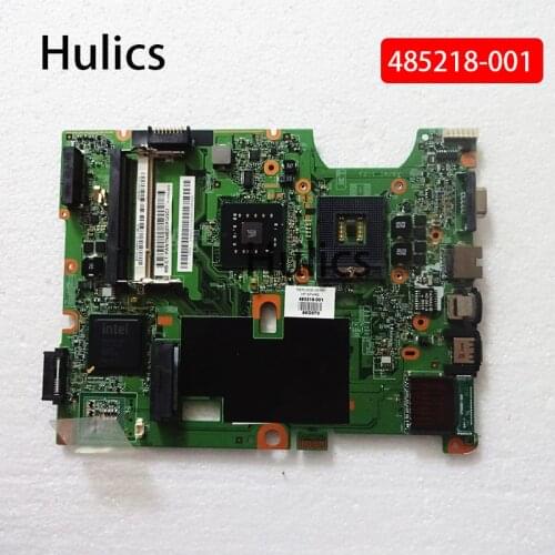Hulics Original 485218-001 Motherboard for HP Compaq Presario CQ50 CQ60 CQ70 G60 G70 mainboard 07239-4 48.4H501.021 main board