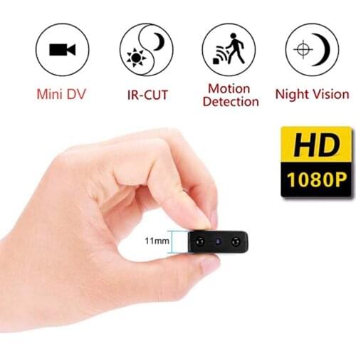 Mini Camera Smallest 1080P Full HD Camcorder Infrared Night Vision Micro Cam Motion detection IR-CUT DV Support Hidden TF card