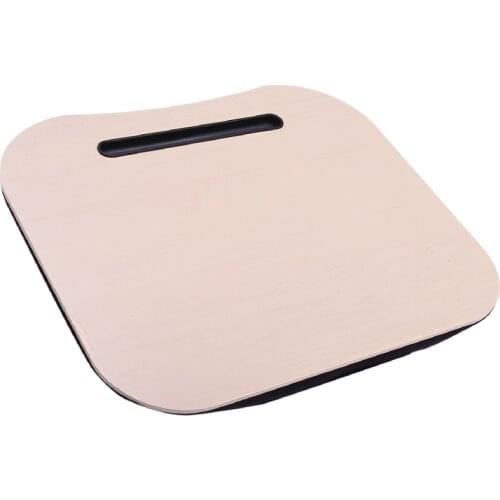 Desk Bed Cushion Knee Lap Handy Computer Reading Writing Table Tablet Tray Cup Holder Laptop Stand Cushion Desk Office Laptop Po