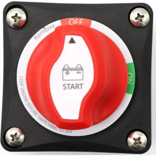 New 275AMP Battery main switch(On-Off) 2 position Dual Battery Switch Selector With AFD 48Vdc ON-OFF with AFD 1250A m10