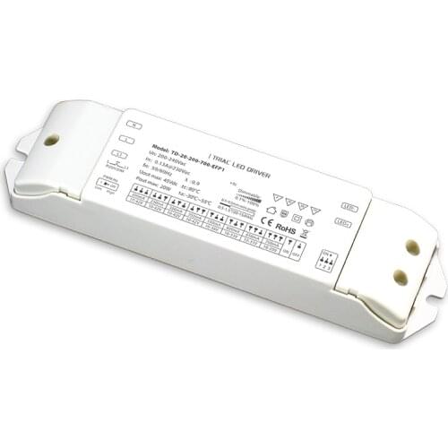 New CC Constant Current Led Triac Dimming Driver;AC200V-240V Input;15W 20W 25W 30W 150mA-900mA Dimmable Intelligent Push DIM