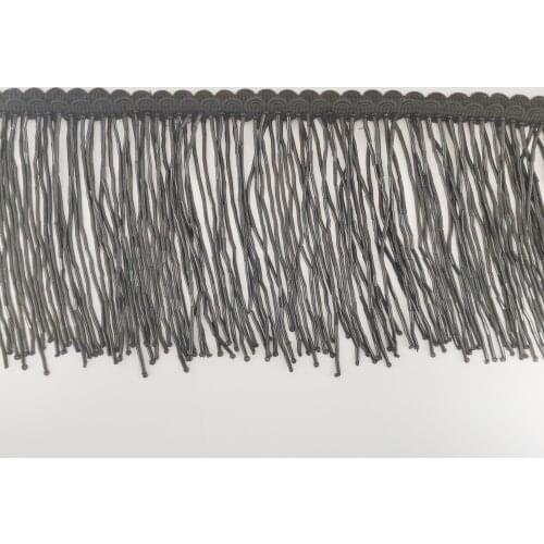 10cm wide Thick Fully Bugle Beads Beaded Fringe Latin Dancewear Costume Supplies