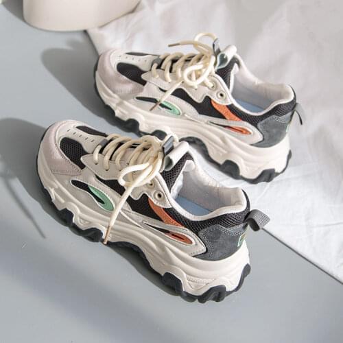 Dad shoes womens shoes 2021 spring and autumn new web celebrity hot style super fire leisure joker summer breathable sneaker