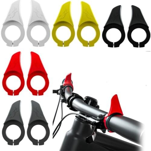 1 Pair Bicycle Deputy Handle Road Mountain Bike Secondary Rest Handlebar With Lock Ring Lightweight Bicycle Part