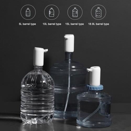 HZY-C001 Automatic Electric Water Pump USB Charge Smart Drinking Water Dispenser Household Gallon Drinking Bottle Switch