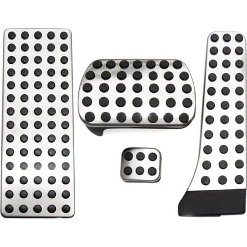 Stainless Steel Car Pedals For Mercedes Benz C E S GLK SLK CLS SL-Class W203 W204 W211 W212 W210 Gas Brake Footrest Pad Cover