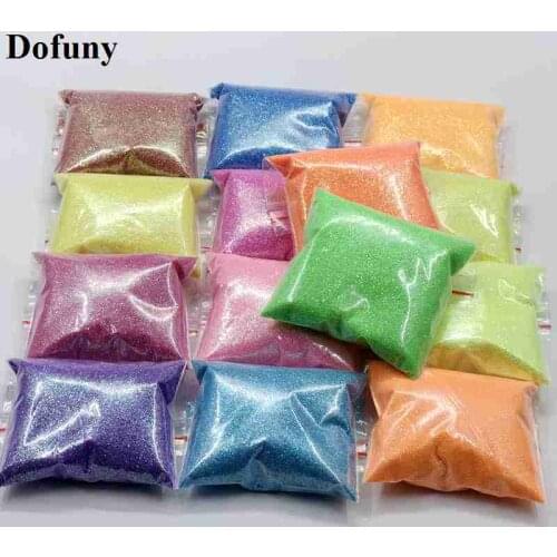 Nail Art Glitter Sparkly Paillette Dust Powder Beauty Decoration Nail Glitter For UV GEL Acrylic Shimmer Manicure Glitter