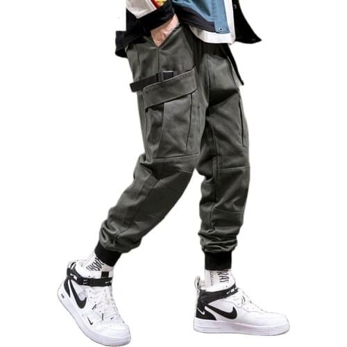 Mens Cargo Pants Men Joggers Men 2021 Hip Hop Techwear Male Japanese Streetwear Harem Jogging Pants Trousers For Men
