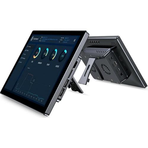 Eviciv Portable Game Monitor 1280*800 LCD IPS Second Screen USB Type C HDMI Dual Display for Laptop Phone Xbox PS4 PC Computer