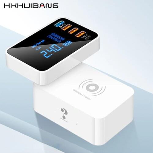 Настольные беспроводные зарядки для мобильных телефонов HKHUIBANG China At AliExpress