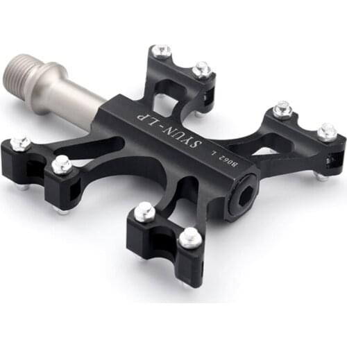 SYUN 3 BEARINGS CNC alloy B062 light weight hollow tech mtb plat bicycle pedals