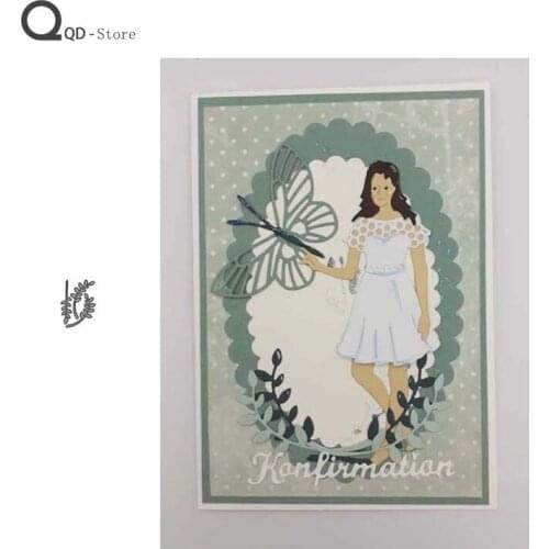 Leaves Leafy Branch Metal Cutting Dies Scrapbooking Handmade Tools DIY Card Make Mould Model Craft Decoration New 2021 Wholesale