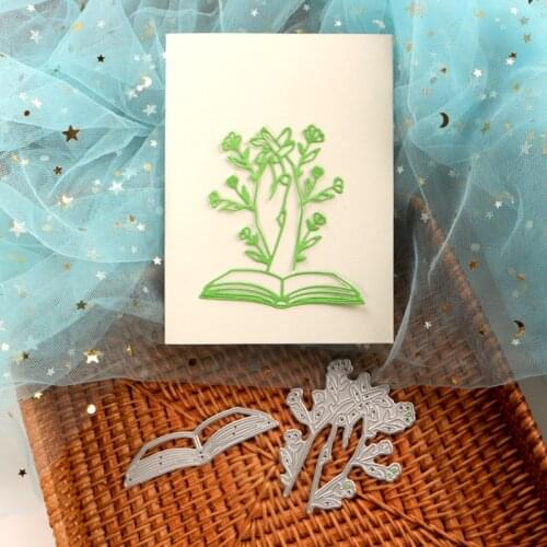 DUOFEN METAL CUTTING DIES flower lovers clasp hands book heart stencil DIY Scrapbook Paper Album 2021 new