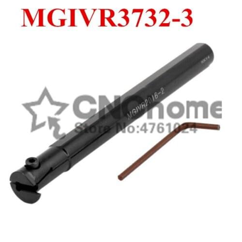 MGIVR3732-3 Internal Grooving Turning Lathe Boring Bar Tool Holder For Lathe Machine CNC Cutting Turning Tool Set Holder MGIVR